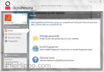 Fingerprint reader software for hp